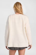 Cable Knit Open-Front Cardigan thumbnail 12