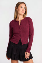 Pointelle Knit Button-Up Crew Neck Cardigan thumbnail 15