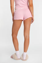 Waffle Knit Lace Trim Pajama Shorts thumbnail 15