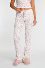 Waffle Knit Bootcut Pajama Pants thumbnail 2