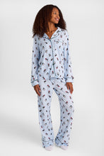 Holiday Graphic Super Soft Pajama Dad Shirt & Pants 2-Piece Set thumbnail 6