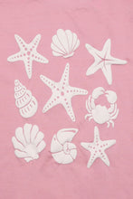 Sea Shells & Starfish Graphic Boyfriend Tee thumbnail 2