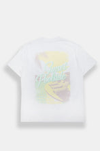Sunset Poolside Graphic Super Soft Boyfriend Tee thumbnail 1