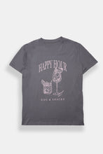 Happy Hour Graphic Boyfriend Tee thumbnail 1