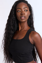 Ribbed Knit Square Neck Corset Tank Top thumbnail 3