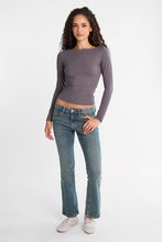 Low Rise Embroidered Pockets Bootcut Jeans thumbnail 4