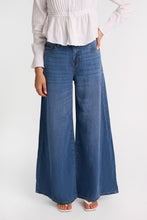 High Rise A-Line Wide Leg Jeans thumbnail 1