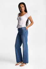 Ella Studded Curvy High Rise Baggy Jeans thumbnail 4