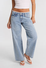 Lace Applique Chloe Low Rise Baggy Jeans thumbnail 1