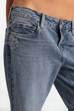 Butterfly Embroidered Chloe Low Rise Baggy Jeans thumbnail 3