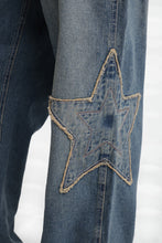 Star Embroidered Chloe Low Rise Baggy Jeans thumbnail 2