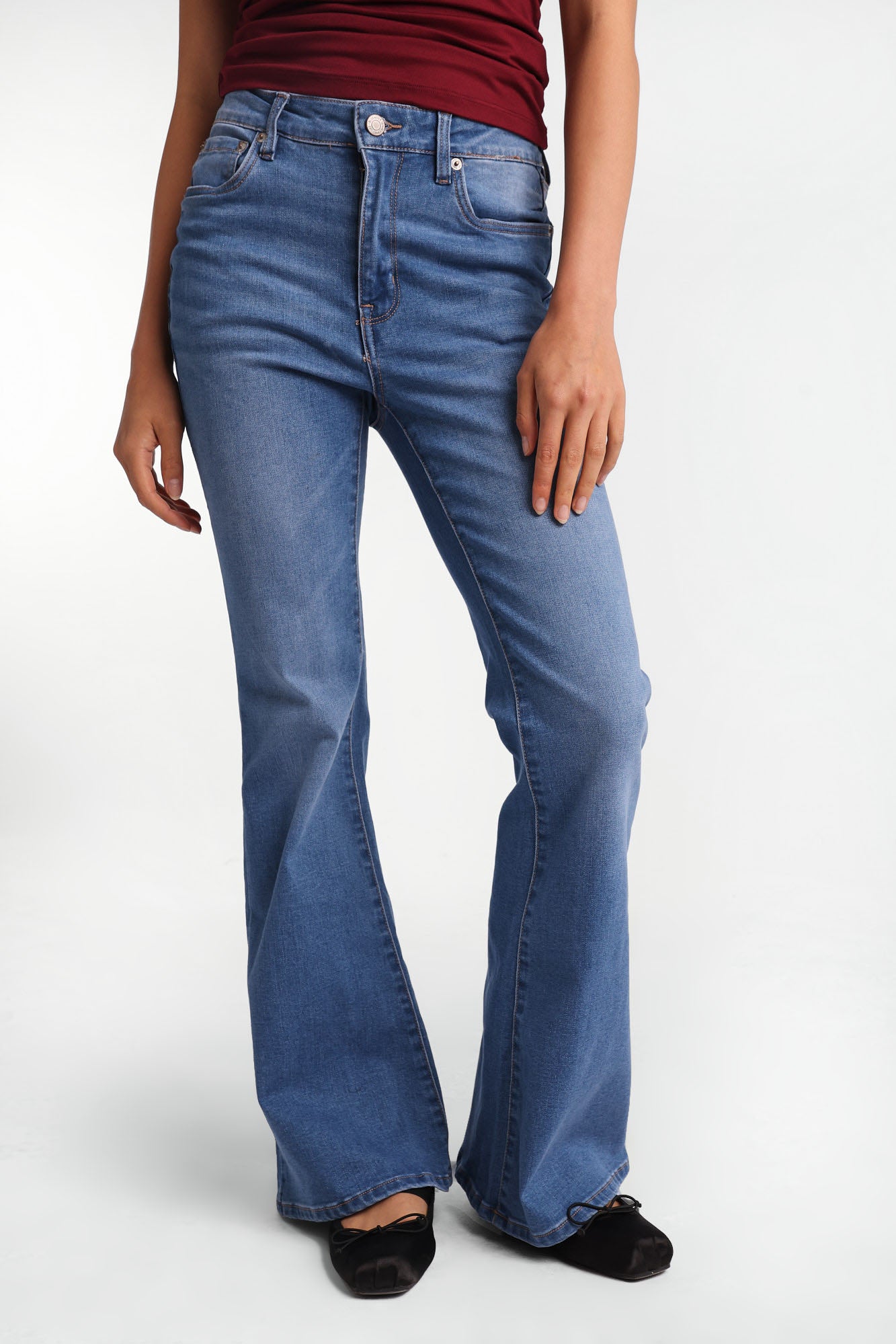 Isla High Rise Flare Jeans – Bluenotes