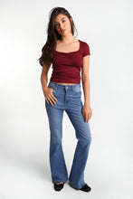 Isla High Rise Flare Jeans thumbnail 4