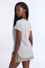 Short Sleeve V-Neck Relaxed Tee thumbnail 3