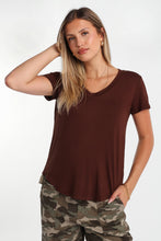 Short Sleeve V-Neck Relaxed Tee thumbnail 2