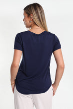 Short Sleeve V-Neck Relaxed Tee thumbnail 7