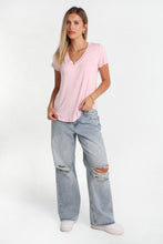 Short Sleeve V-Neck Relaxed Tee thumbnail 20