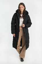 Long Hooded Puffer Jacket thumbnail 2