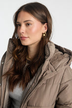 Long Hooded Puffer Jacket thumbnail 12
