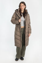 Long Hooded Puffer Jacket thumbnail 9