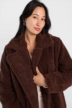 Boucle Long Teddy Overcoat thumbnail 9