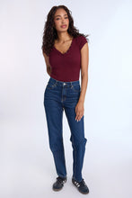 Super Soft Ribbed Short Sleeve Henley Bodysuit thumbnail 25