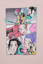HUNTR/X Panels Graphic Boyfriend Tee thumbnail 2