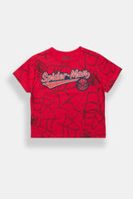 T-shirt court décontracté à graphique Spider-Man thumbnail 1