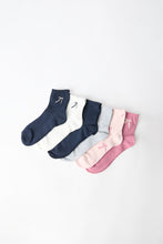 Scalloped Quarter Socks 6-Pack thumbnail 1