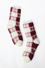 Holiday Graphic Slipper Socks thumbnail 4