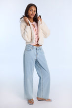 Faux Fur Zip-Up Hoodie thumbnail 9