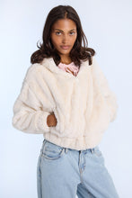 Faux Fur Zip-Up Hoodie thumbnail 6