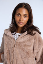 Faux Fur Zip-Up Hoodie thumbnail 11