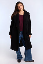 Boucle Long Teddy Coat thumbnail 2