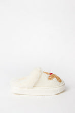Gingerbread Holiday Faux-Shearling Scuff Plush Slippers thumbnail 2