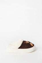 Deer Holiday Faux-Shearling Scuff Plush Slippers thumbnail 2