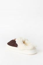 Deer Holiday Faux-Shearling Scuff Plush Slippers thumbnail 3