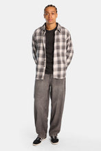 Plaid Button-Up Relaxed Shirt thumbnail 4