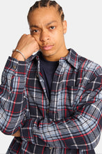 Plaid Button-Up Relaxed Shirt thumbnail 2