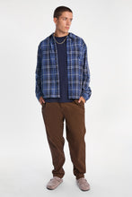 Wings Print Cotton Flannel Plaid Button-Up Boxy Shirt thumbnail 4