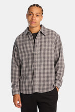 Plaid Button-Up Relaxed Shirt thumbnail 1