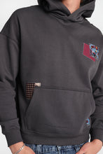 North Western Patchwork Boxy Hoodie thumbnail 3