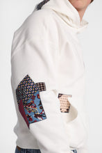 North Western Patchwork Boxy Hoodie thumbnail 10