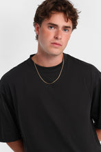 Heavy-Weight Knit Crew Neck Oversized Tee thumbnail 3