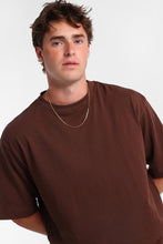 Heavy-Weight Knit Crew Neck Oversized Tee thumbnail 14