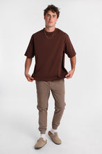 Heavy-Weight Knit Crew Neck Oversized Tee thumbnail 16