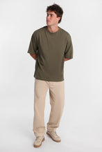 Heavy-Weight Knit Crew Neck Oversized Tee thumbnail 20