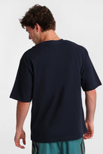Heavy-Weight Knit Crew Neck Oversized Tee thumbnail 23