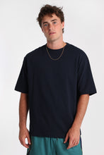 Heavy-Weight Knit Crew Neck Oversized Tee thumbnail 21