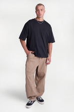 Heavy-Weight Knit Crew Neck Oversized Tee thumbnail 5